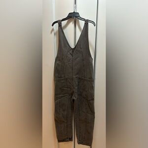 NWT We The Free (Free People) High Roller Denim Jumpsuit
